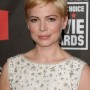 MIchelle Williams in Balenciaga e capelli corti