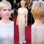 Michelle Williams agli Oscars 2011 in Chanel e capelli corti
