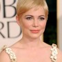 Michelle Williams al Golden Globes 2011 con un bel taglio di capelli corti