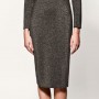 Vestito al ginocchio con maniche lunghe Zara Natale 2011 Capodanno 2012