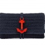Clutch Balenciaga black Crochet Anchor 2012
