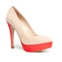 Decollete con plateau colorato Zara primavera 2012 Euro 69 95
