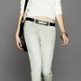 Maglia scollo V e pantaloni Stefanel