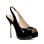 Sandalo chanel in vernice Zara con plateau Euro 49 95