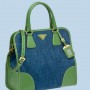 Borsa in denim estate 2012 Prada Euro 895