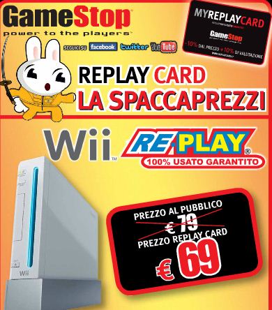 Offerte GameStop con MyReplayCard febbraio 2012