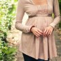 Blusa e jeans premaman Prenatal primavera 2012