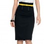Gonna longuette a vita alta e camicia Denny Rose catalogo estate 2012