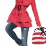 Trench con balze e jeans Denny Rose primavera 2012