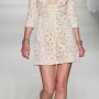 Abito in pizzo tendenza moda estate 2012