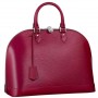 Borsa Alma in pelle Epi Louis Vuitton primavera estate 2012 color Fucsia