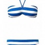 Costume a righe con fascia imbottita Tezenis estate 2012