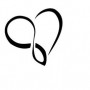 Disegno per tatuaggio infinito e cuore
