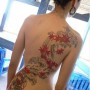 Foto tattoo giapponese su schiena