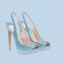 Sandali sling back in ayers Prada estate 2012 Euro 790