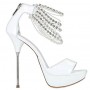 Sandalo gioiello da sposa 2012 con strass Loriblu