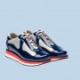 Sneakers Prada uomo in vernice con suola in gomma 2012 Euro 320