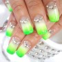 Nail art colori fluo