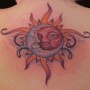 Immagine tatuaggio sole e luna