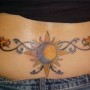 Tattoo luna sole e stelle