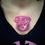 Tatuaggio diamante effetto tridimensionale immagini e significato