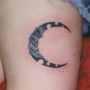 Tatuaggio maori luna