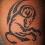 Tatuaggio segno zodiacale del capricorno