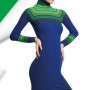 Abito attillato con collo alto Benetton inverno 2012 2013