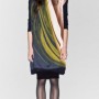 Abito fantasia astratta Sisley autunno inverno 2012 2013