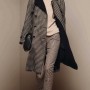 Cappotto a quadri Stefanel inverno 2012 2013