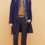 Cappotto blu Pinko