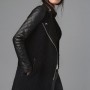 Cappotto con maniche di pelle Zara autunno inverno 2012 2013