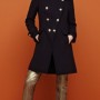 Cappotto e pantaloni laminati Pinko inverno 2013