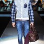 Cardigan e jeans uomo Dsquared2 inverno 2012 2013