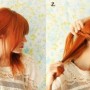 Come fare uno chignon passo 1 e 2