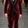 Completo in velluto uomo DOlceGabbana inverno 2012 2013