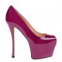 Decollete in vernice con maxi plateau Zanotti Euro 495