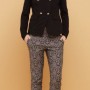 Giacca e pantaloni damascati Pinko