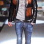Giubbino in pelle Dsquared collezione inverno 2012 2013