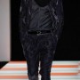 Outfit total black Emporio Armani inverno 2013