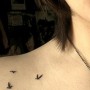 Piccoli uccellini tatuati