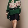 Poncho con airone Stefanel inverno 2012 2013
