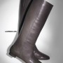 Stivali flat in pelle Geox collezione inverno 2012 2013
