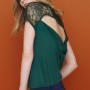 Top con decori di pizzo Pinko