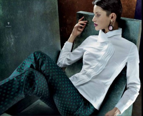 Camicia bianca NaraCamicie collezione inverno 2012 2013