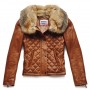 Giubbino in pelle donna Blauer