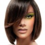 Taglio capelli caschetto medio con ciuffo inverno 2012 2013