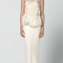 Vestito da sposa Max Mara collezione 2013 con maxi fiore modello Intento