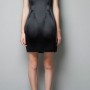 Abito da sera con gioiello sul collo Zara inverno 2013 prezzo euro 79 95