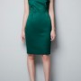 Abito da sera con volant Zara inverno 2012 2013 euro 69 95